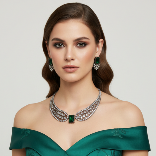 Kainaat Choker Necklace Set
