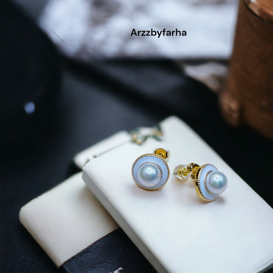 Luxe Pearl Studs Earrings