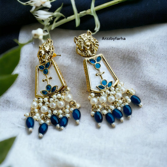 Sabyasachi Inspired MOP Earrings