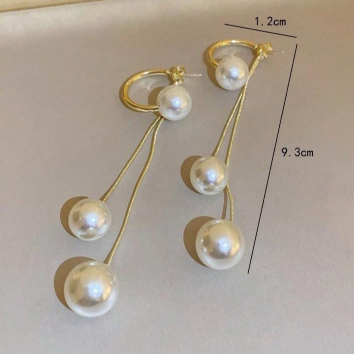 Pearl Tassel Drop Earring