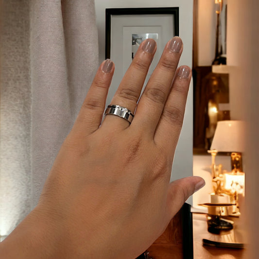Platinum Plated Finger Ring