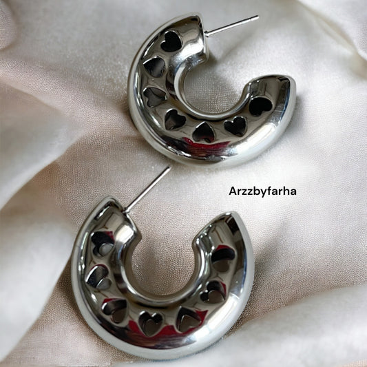 Secret Crush Hoop Earring