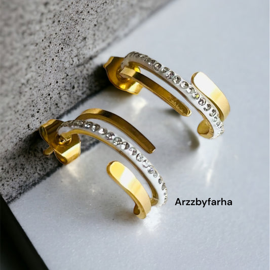 Small Huggies Earrings