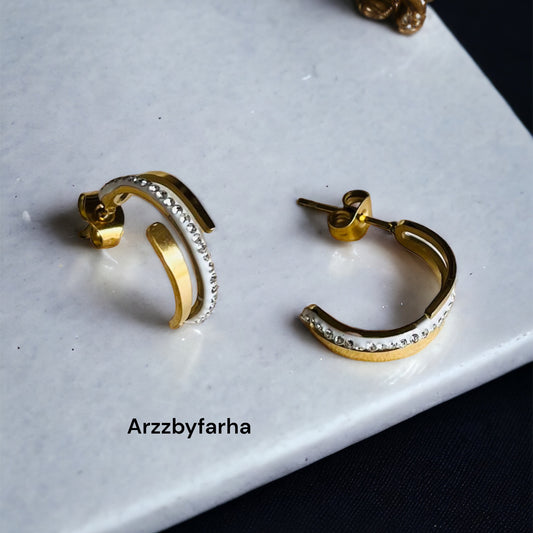 Small Huggies Earrings