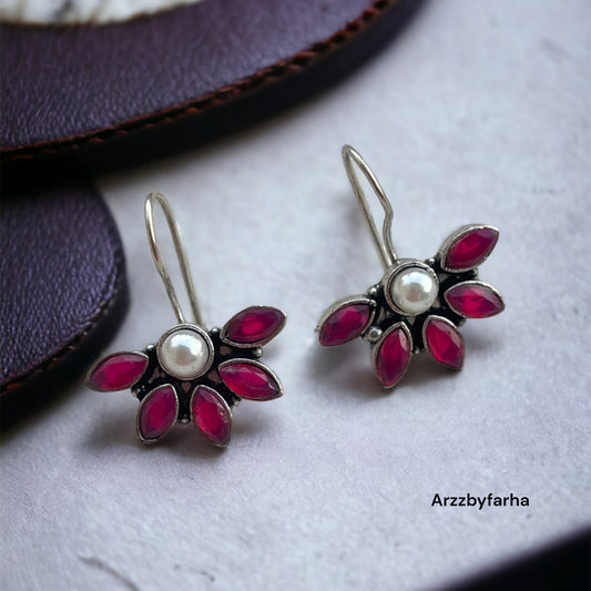 Monalisa Stone Hook Earring
