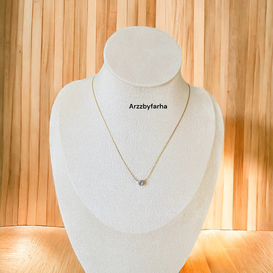 Crystal Drop Necklace