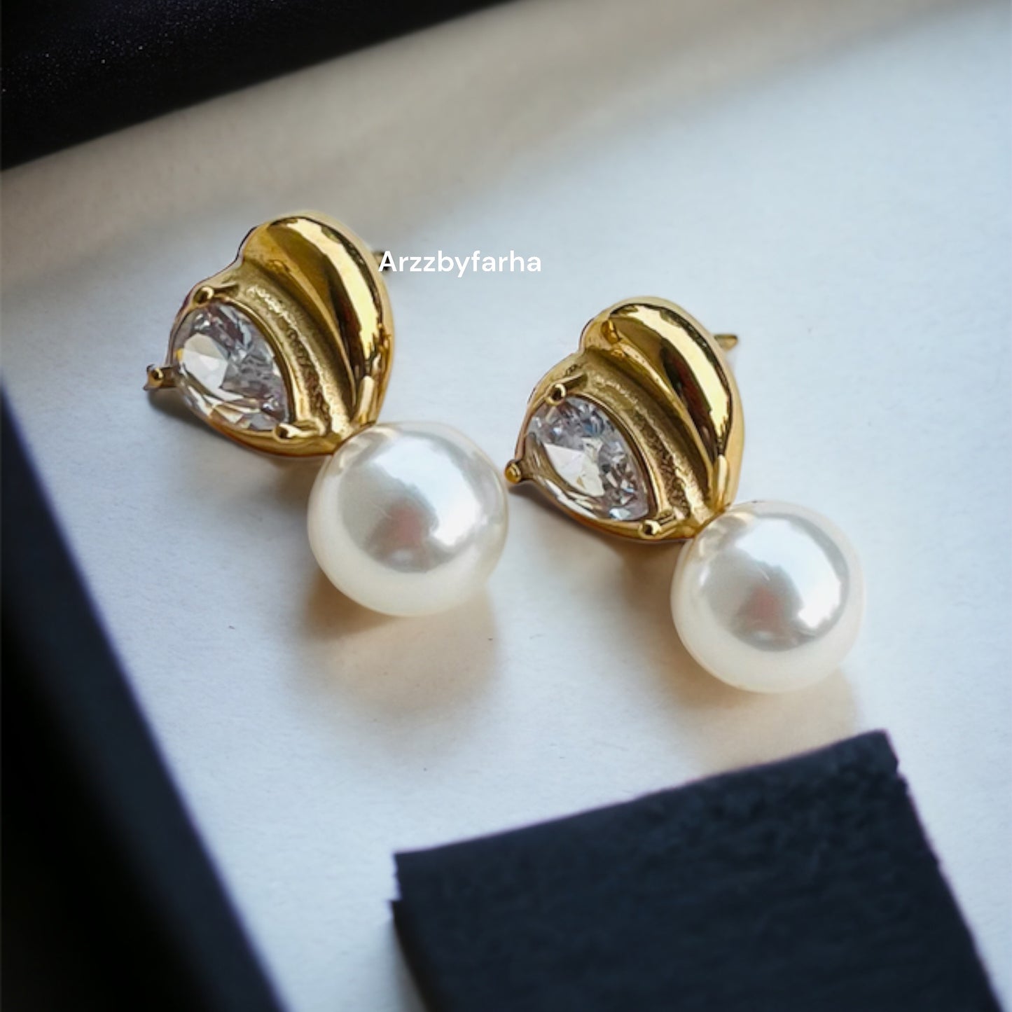 Pearl Drop Studs