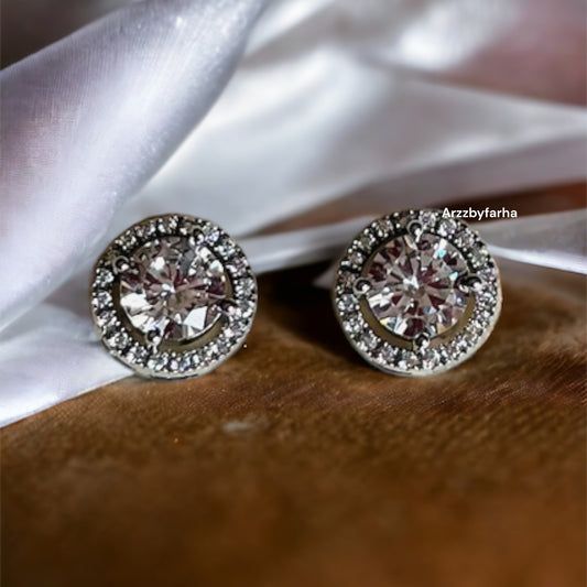 Premium Quality Solitaire Lookalike Studs