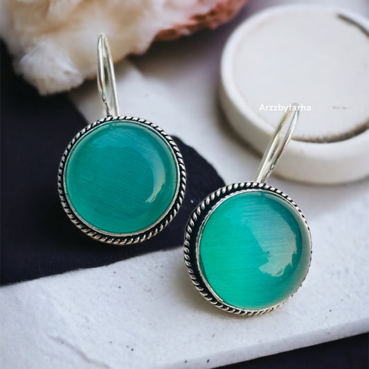 Sea Green Candy Hook Earring