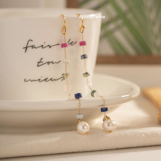 Luxe Multiocolor Dangler Earrings