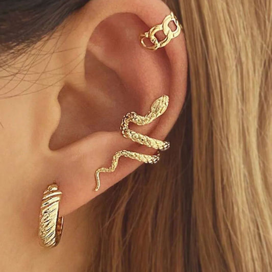 Snake Single Ear Cuff