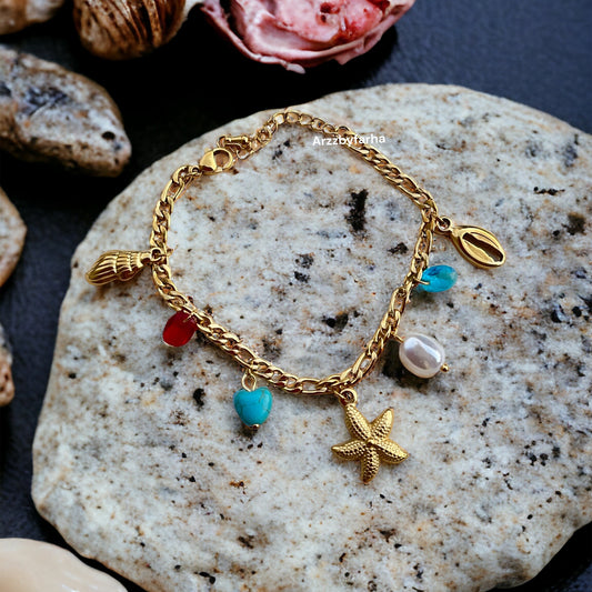 Multicolor Charm Bracelet