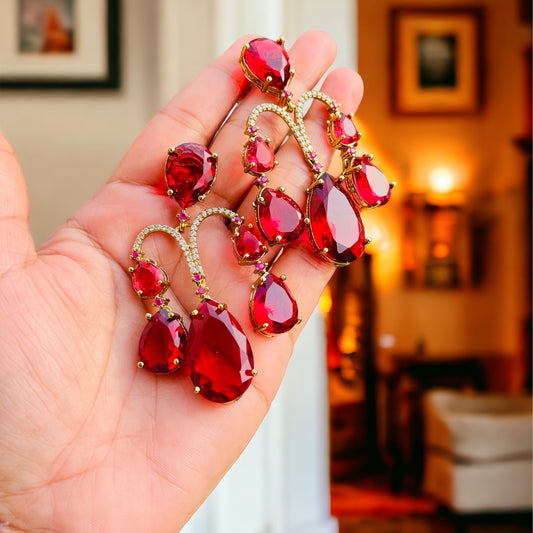 Designer Chandelier Earrings