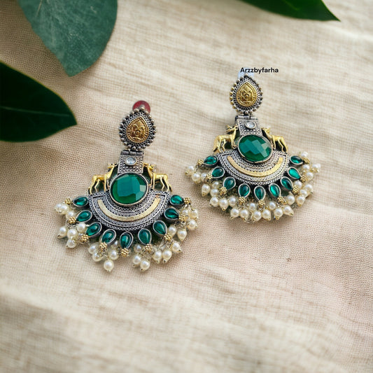 Designer DT Dangler Earrings