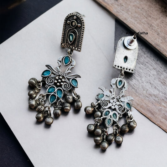 Ghungroo Stone Drop Earring