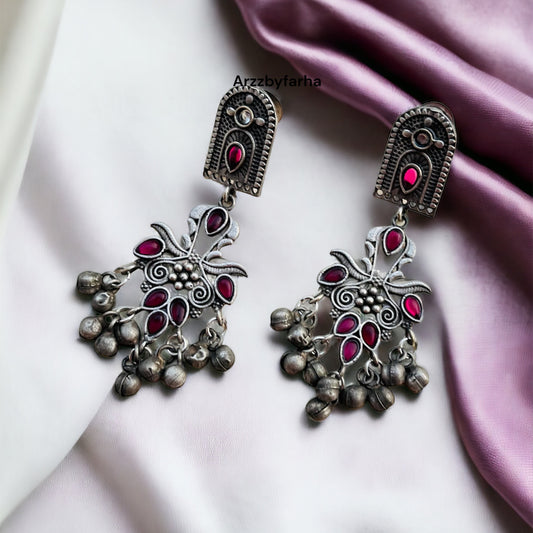 Ghungroo Stone Drop Earring