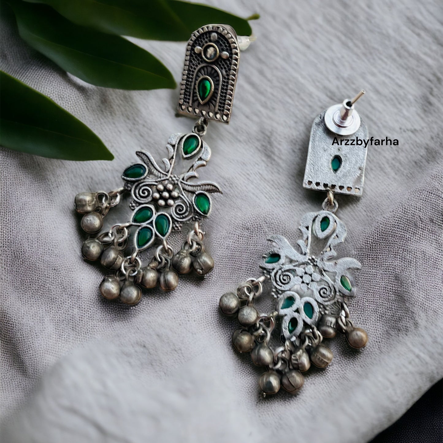 Ghungroo Stone Drop Earring