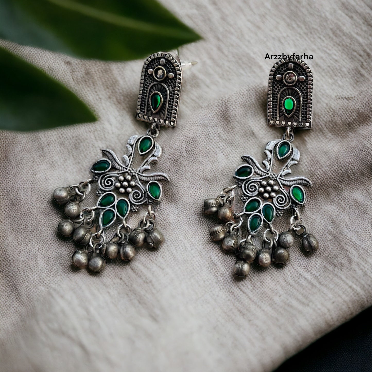 Ghungroo Stone Drop Earring