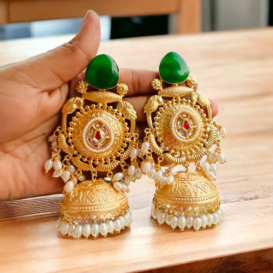 Designer DT Jhumka Earrings