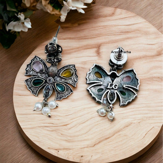 Multicolor Butterfly Earring