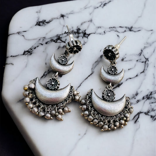 Moon Series Drop Earrings