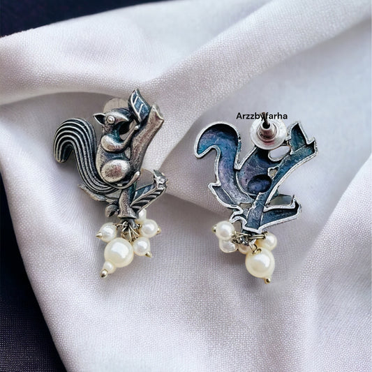 Squirrel Studs Earrings