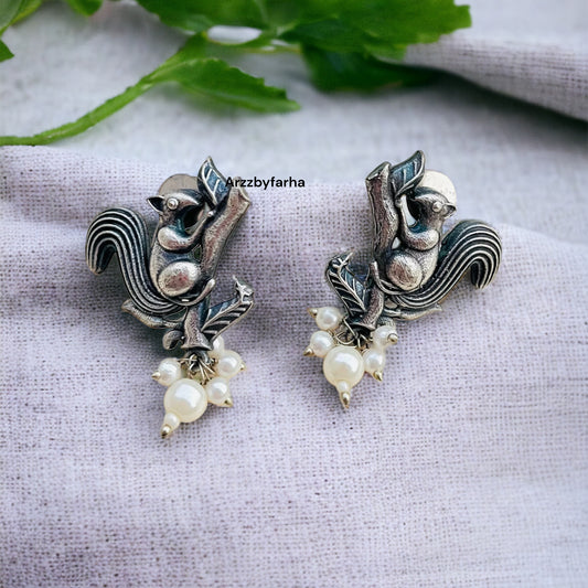 Squirrel Studs Earrings