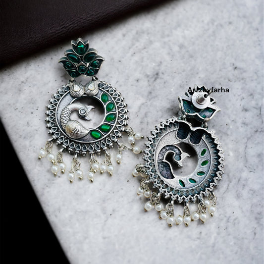 Peacock DropEarrings