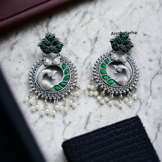 Peacock DropEarrings