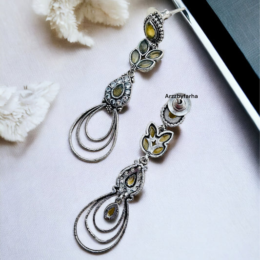 Silver Drop Earring