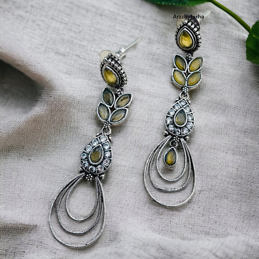 Silver Drop Earring