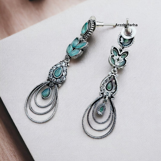 Silver Drop Earring