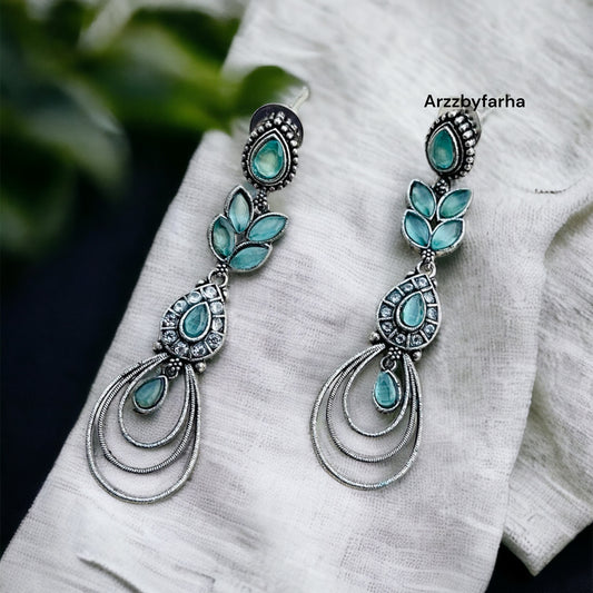 Silver Drop Earring