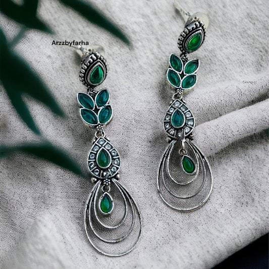 Silver Drop Earring