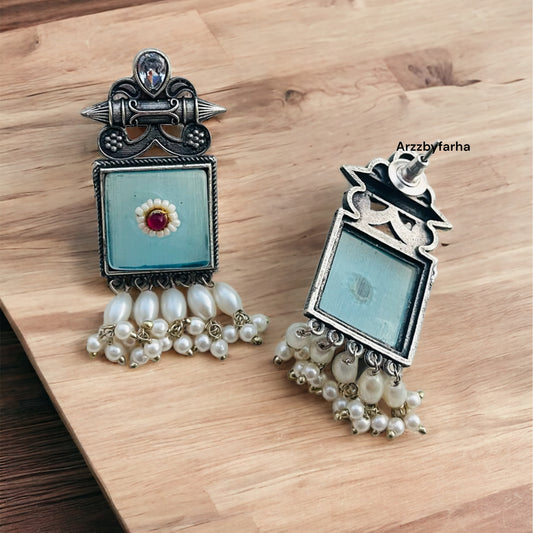 Blue Drop Earring