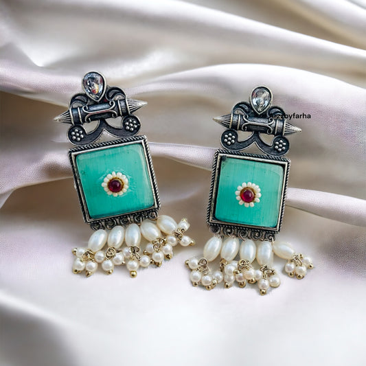 Sea Green Drop Earring