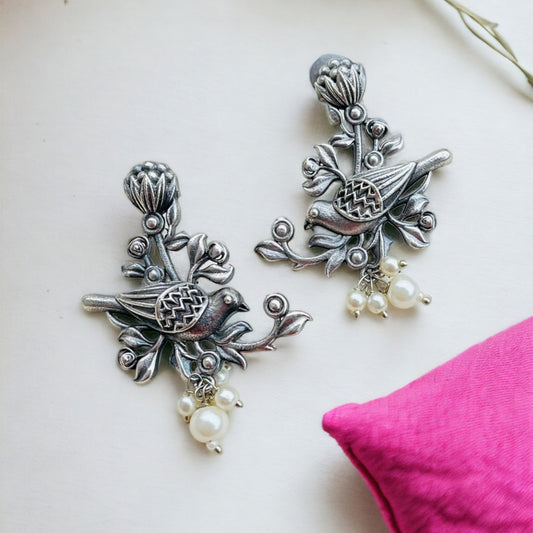 Bird Drop Earring