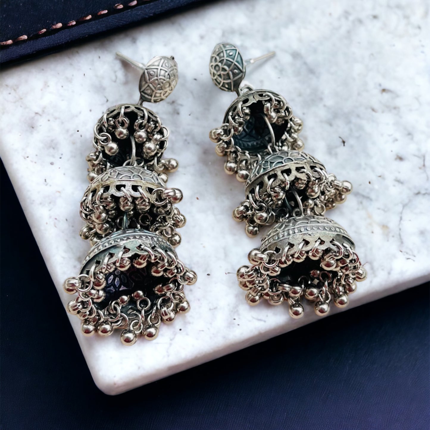 Alia Inspired 3 layered Jhumki Earring