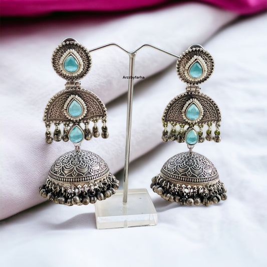 Shahnaz Ghungroo Jhumkas Earring