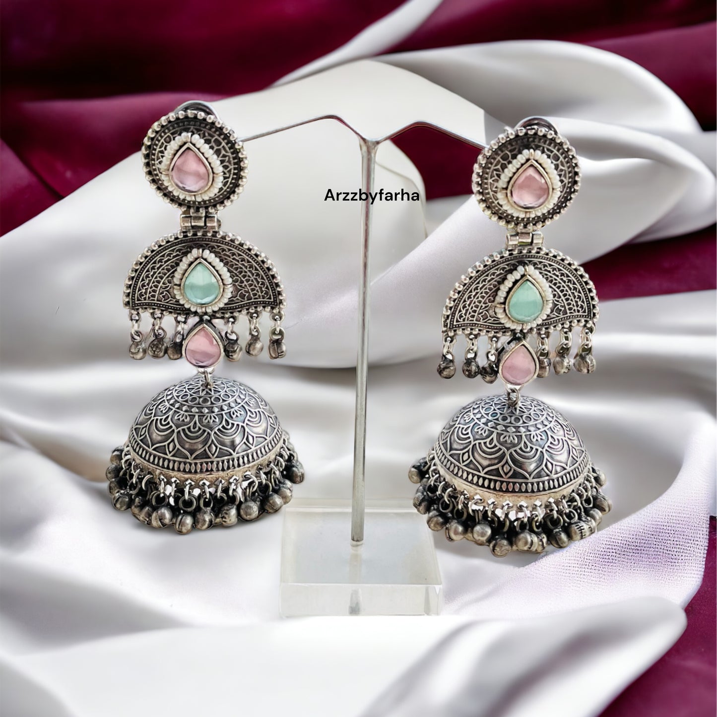Shahnaz Ghungroo Jhumkas Earring