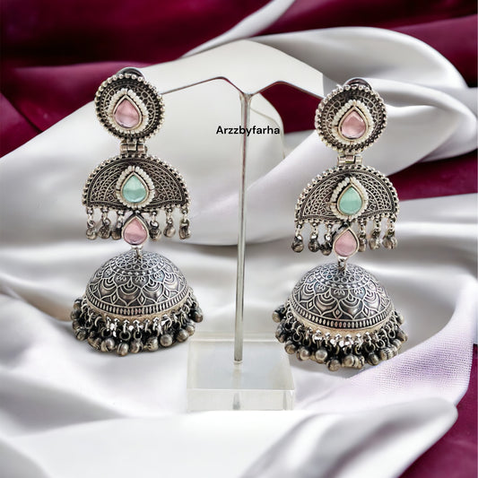 Shahnaz Ghungroo Jhumkas Earring