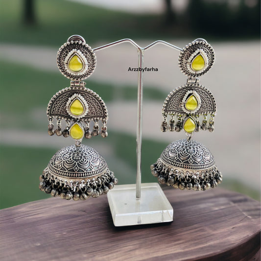 Shahnaz Ghungroo Jhumkas Earring