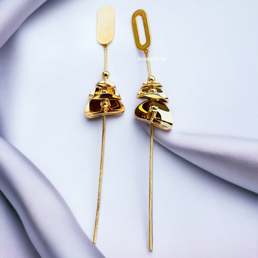 Luxe Mismatch Drop Earrings