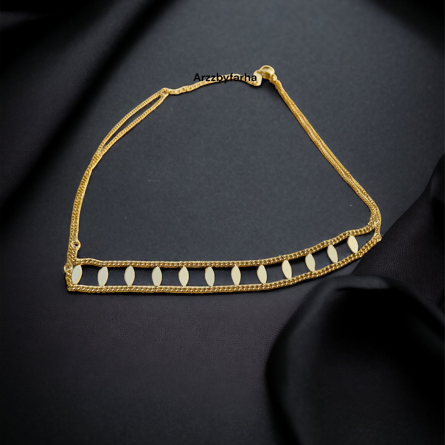 Double Line Choker Necklace