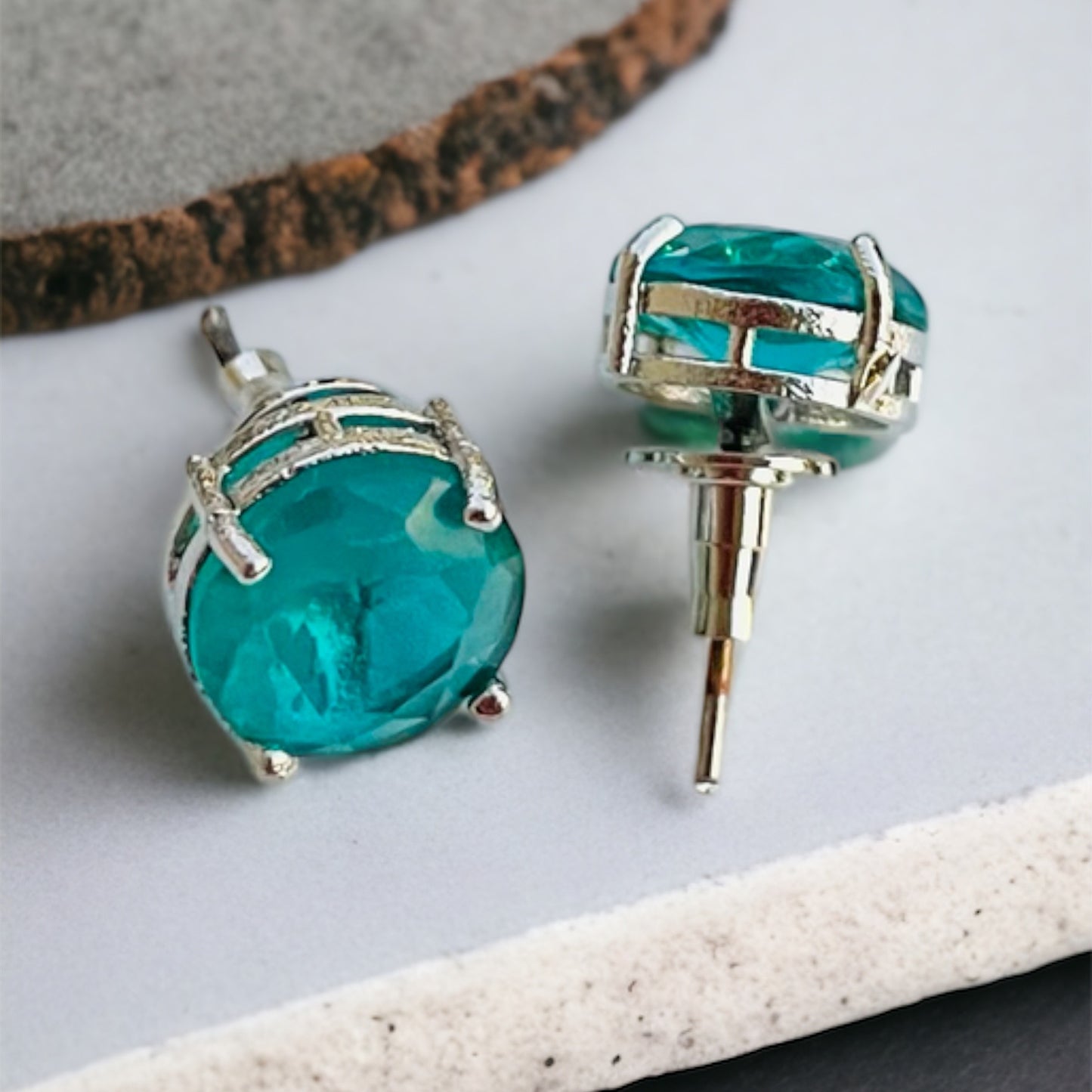 Blue Studs Earring