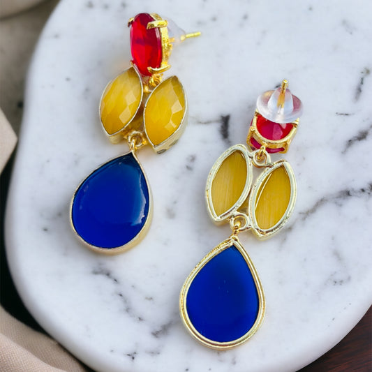 Leaf Drop Earrings