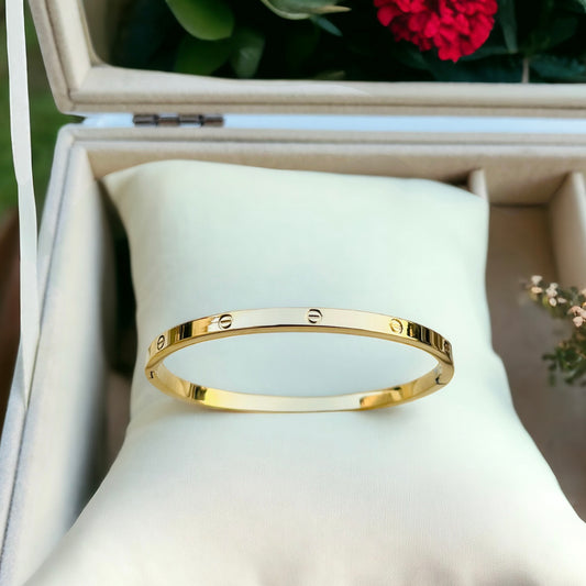 Gold Bangle Bracelet