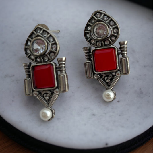 Small Pink Earrings