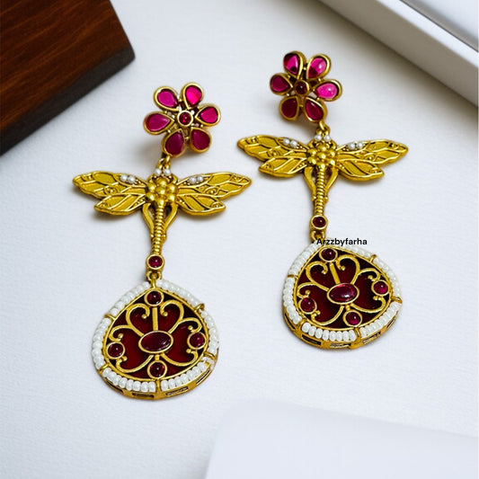 Cute Butterfly Drop Earrings