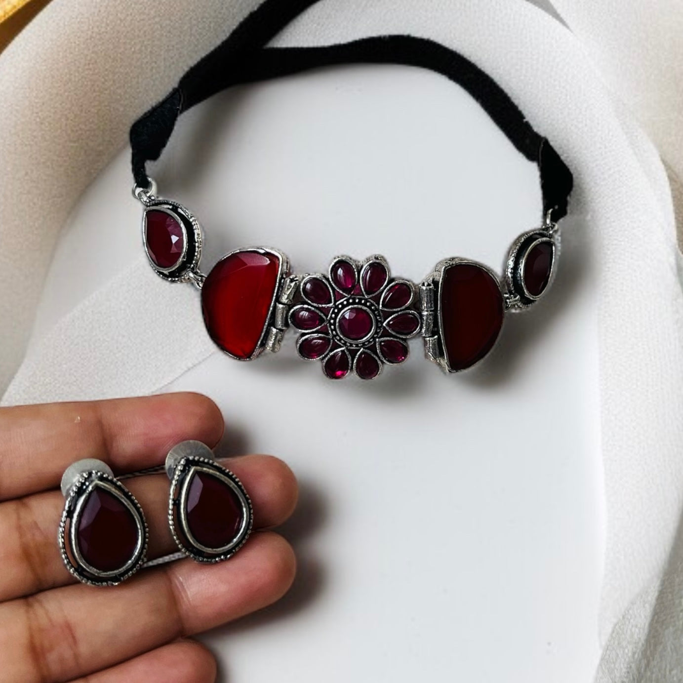 Maryam Choker Necklace Set